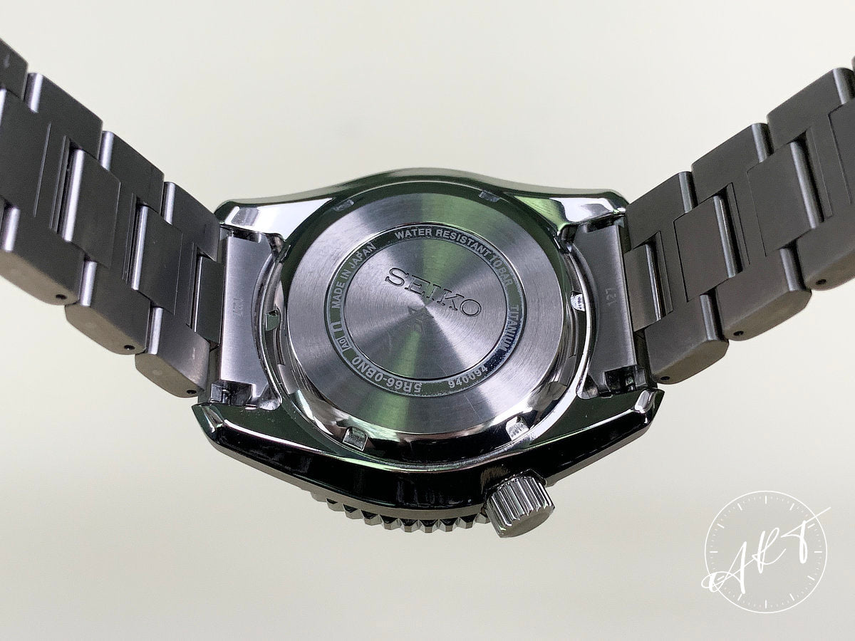 Seiko Prospex LX GMT Blue Dial “Batman” Titanium Spring Drive Watch SNR033J1 BP