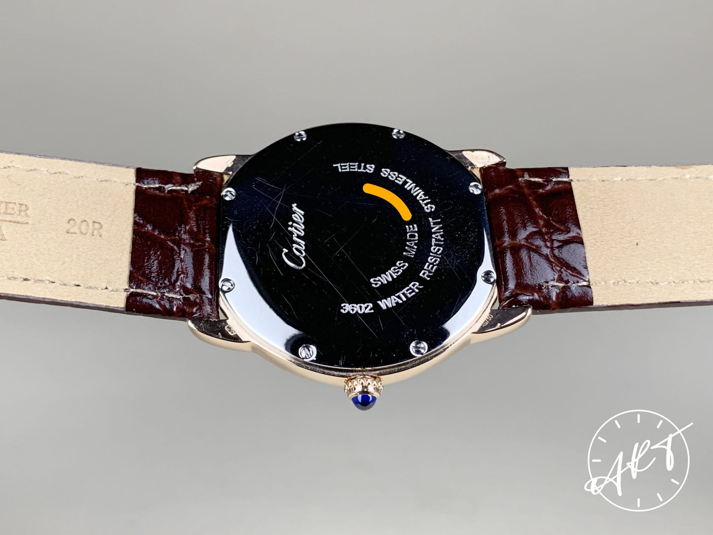 Cartier Ronde Solo de Cartier Diamond Bezel White Dial 18K RG Quartz Watch