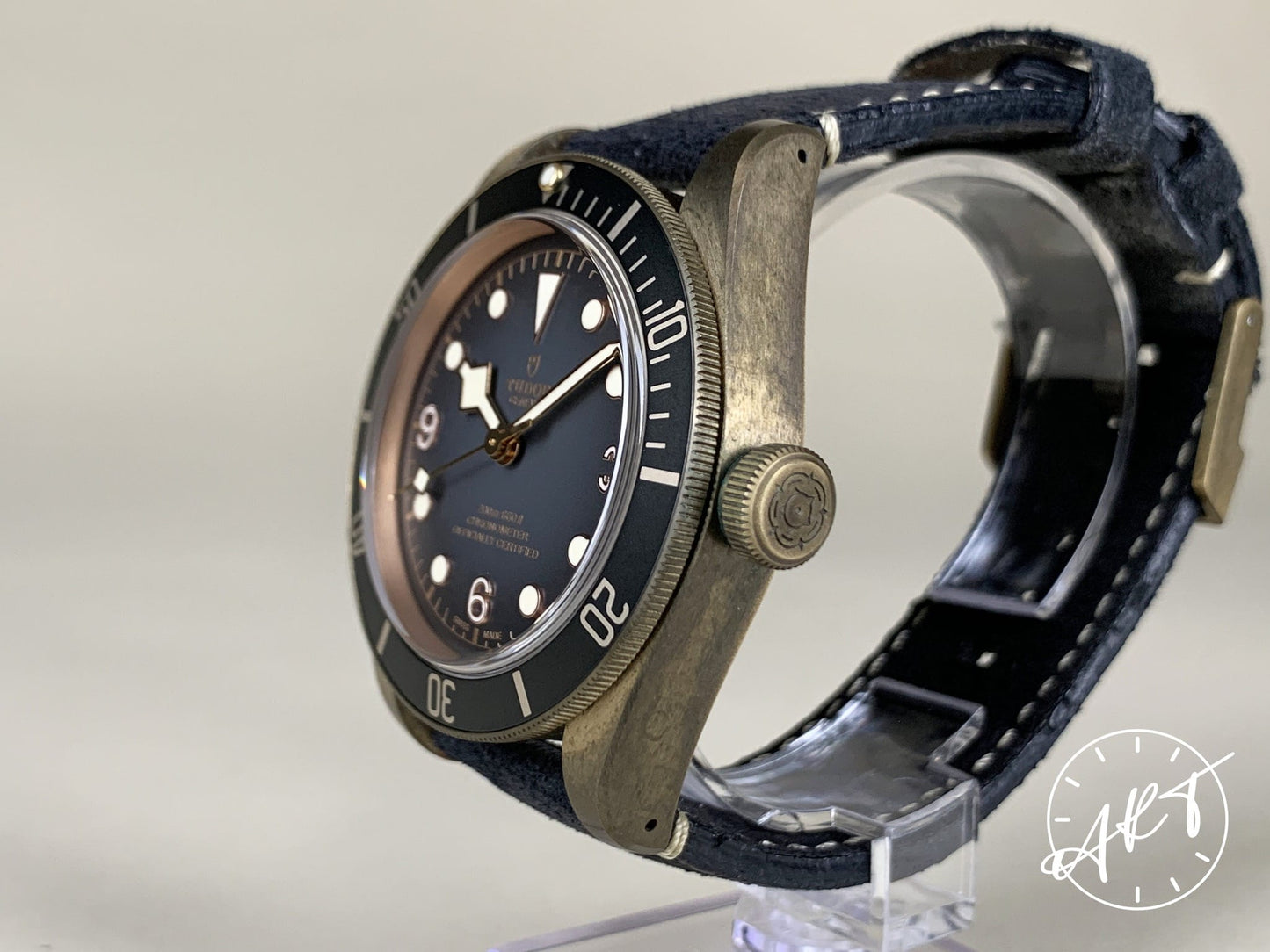 Tudor Black Bay Bronze Slate Gray Dial Diver Watch 79250BA with B&P