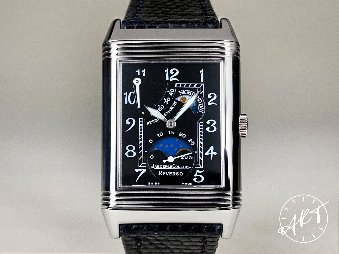 Jaeger-LeCoultre Reverso Grande Moonphase 18K WG Watch Q2753470 BP