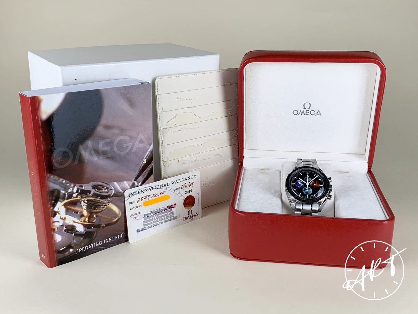 Omega Speedmaster Professional Multicolor Dial Moon to Mars Ltd Pilot Watch BP