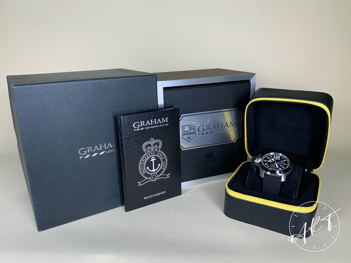 Graham Chronofighter Oversize LA Kings Stanley Cup Champions Ltd Watch BP