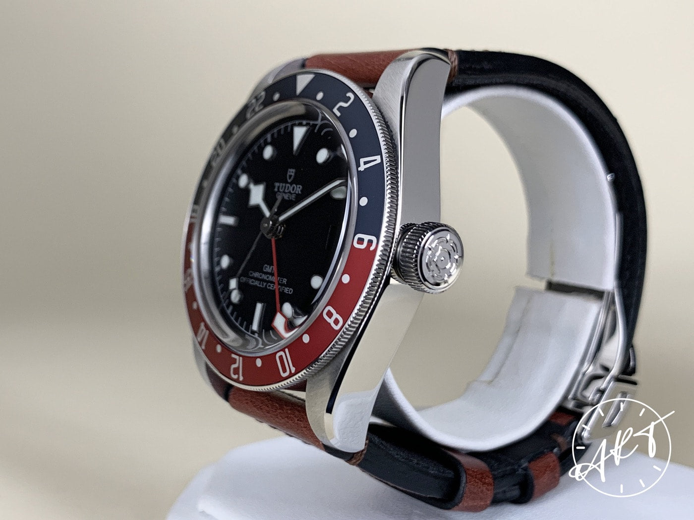 Tudor Black Bay GMT Blue & Red Bezel Black Dial SS Pepsi Diver Watch M79830RB BP