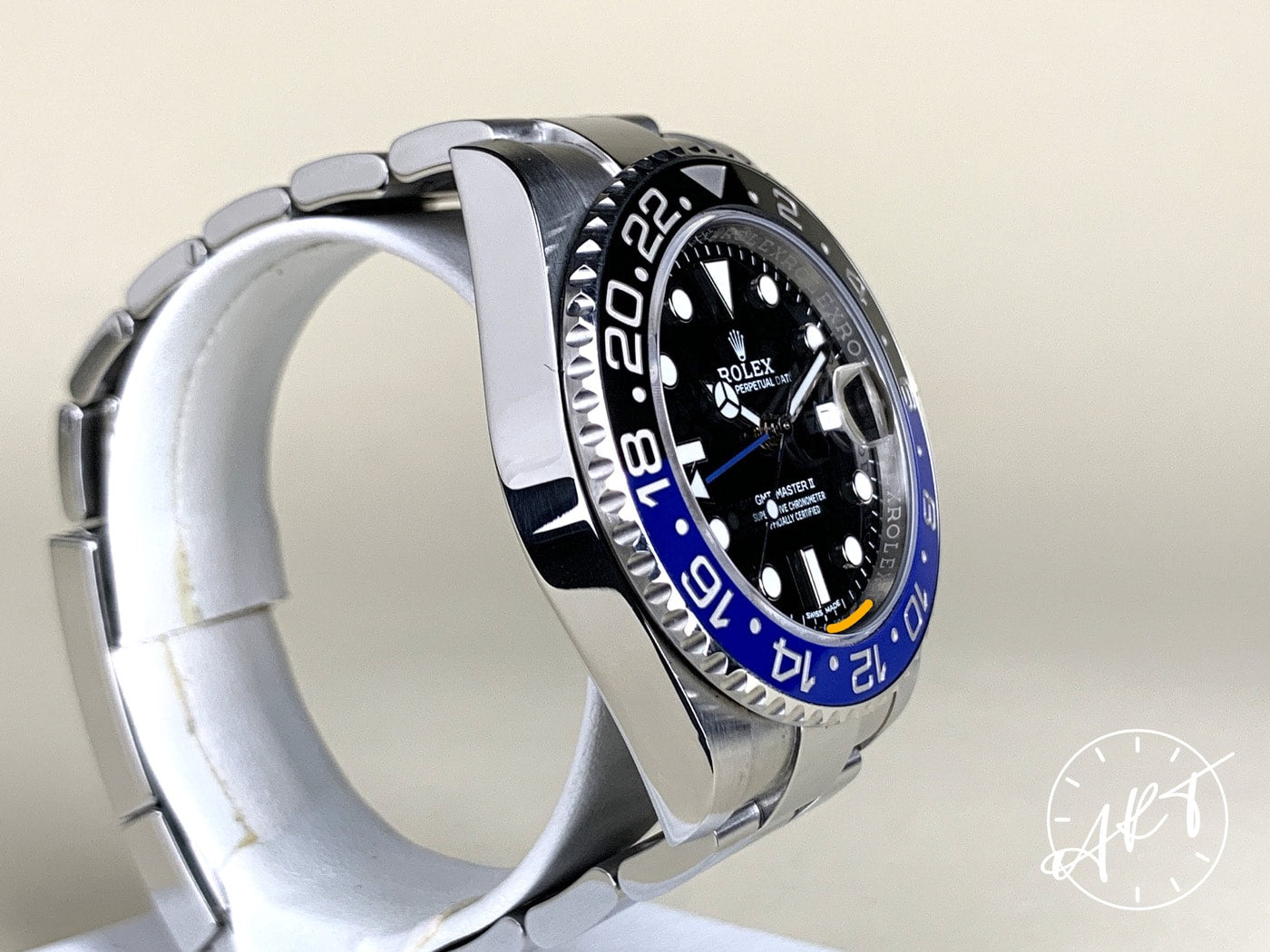 2020 Rolex GMT-Master II Black & Blue Bezel Black Dial “Batman” Watch 116710BLNR BP
