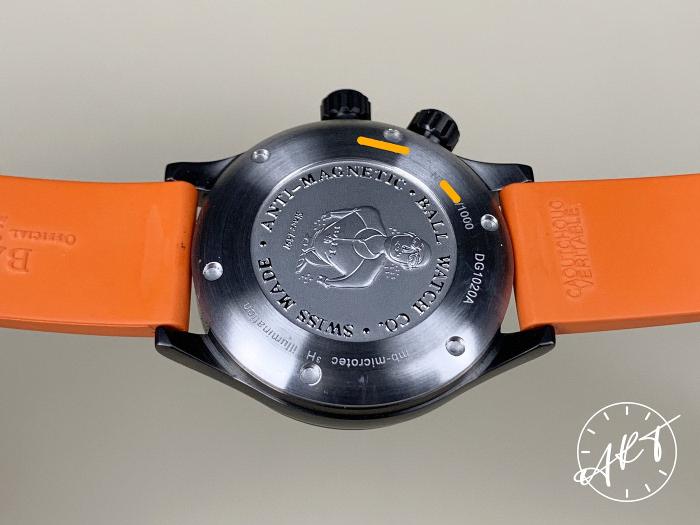 Ball Engineer Master II GMT Blue Dial DLC Titanium Auto Diver Watch DG1020A