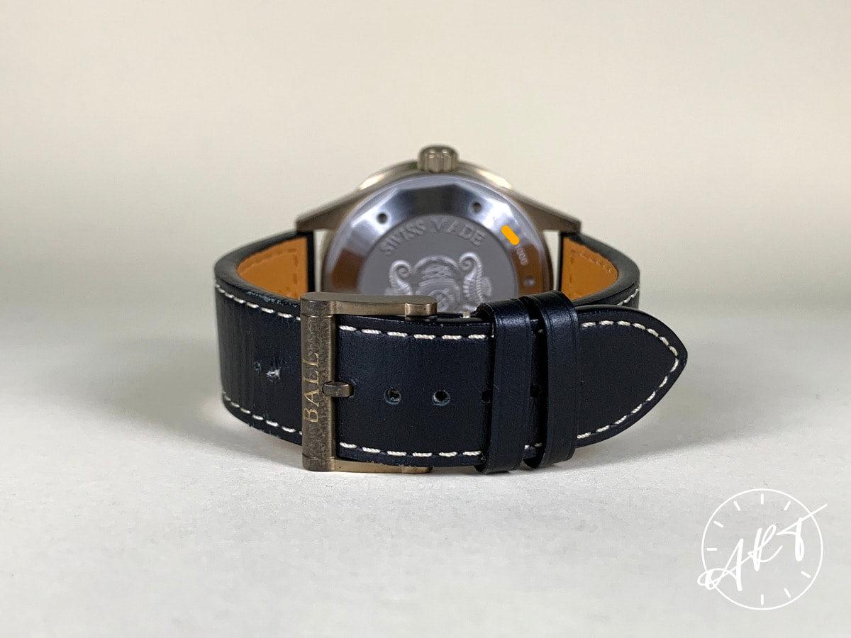 Ball Roadmaster StarLight Blue Dial Bronze Auto Ltd Diver Watch DM3070B w/ B&P