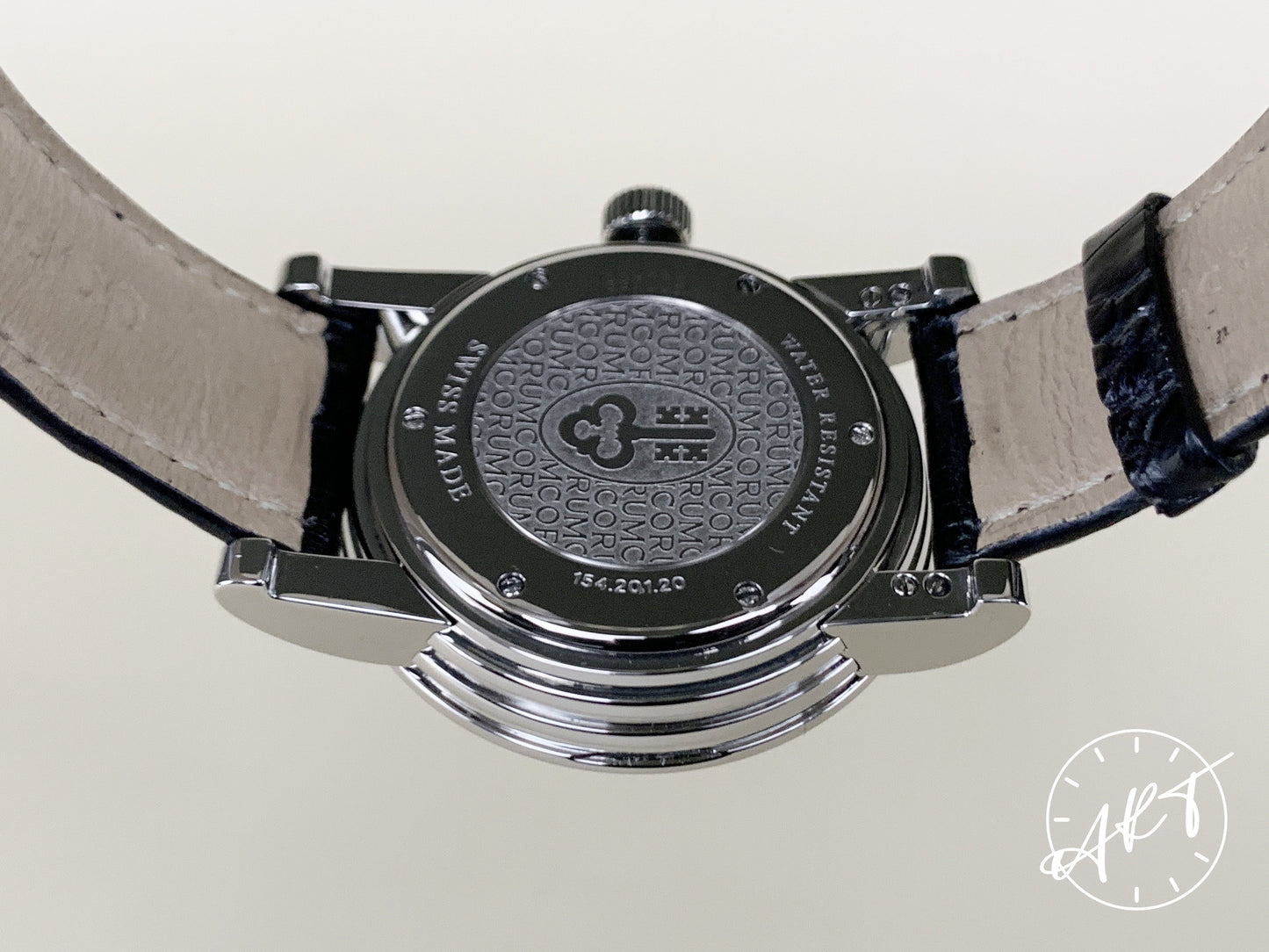 Corum Classical Black Dial Stainless Steel Auto 300 Pcs Ltd Ed Watch 154.201.20