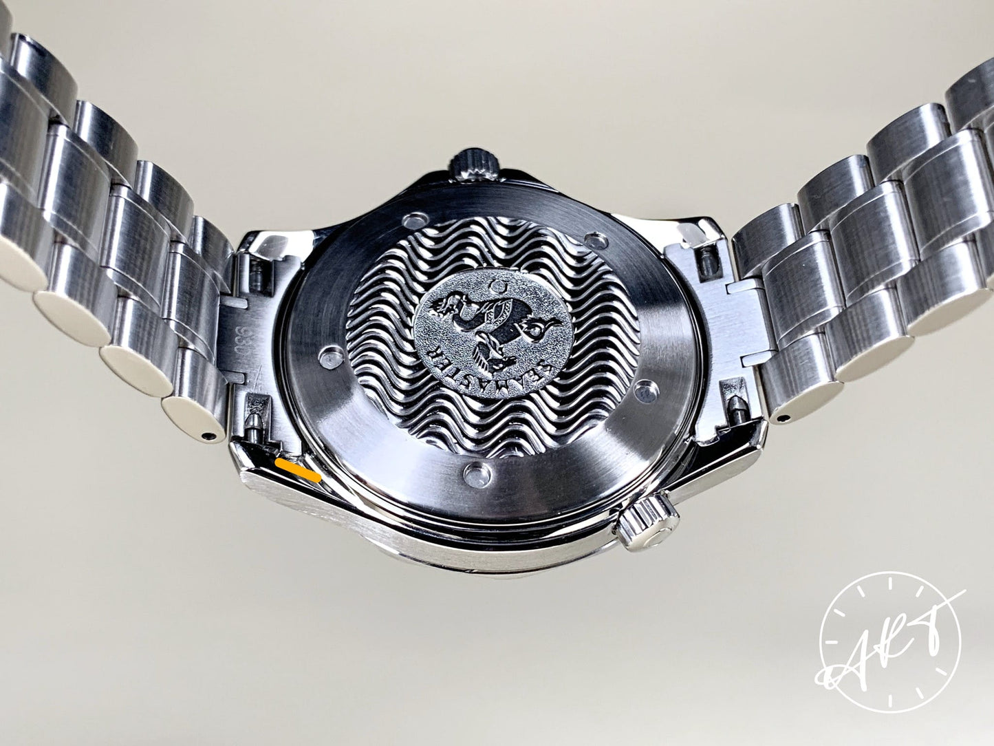 Omega Seamaster 300 Electric Blue Wave Dial SS Auto Diver Watch 2255.80.00