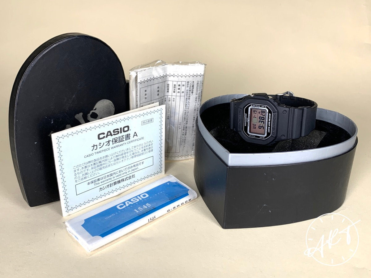 G-Shock DW-5600VT Black Quartz 25th Anniversary Love & Peace Ltd Diver Watch BP