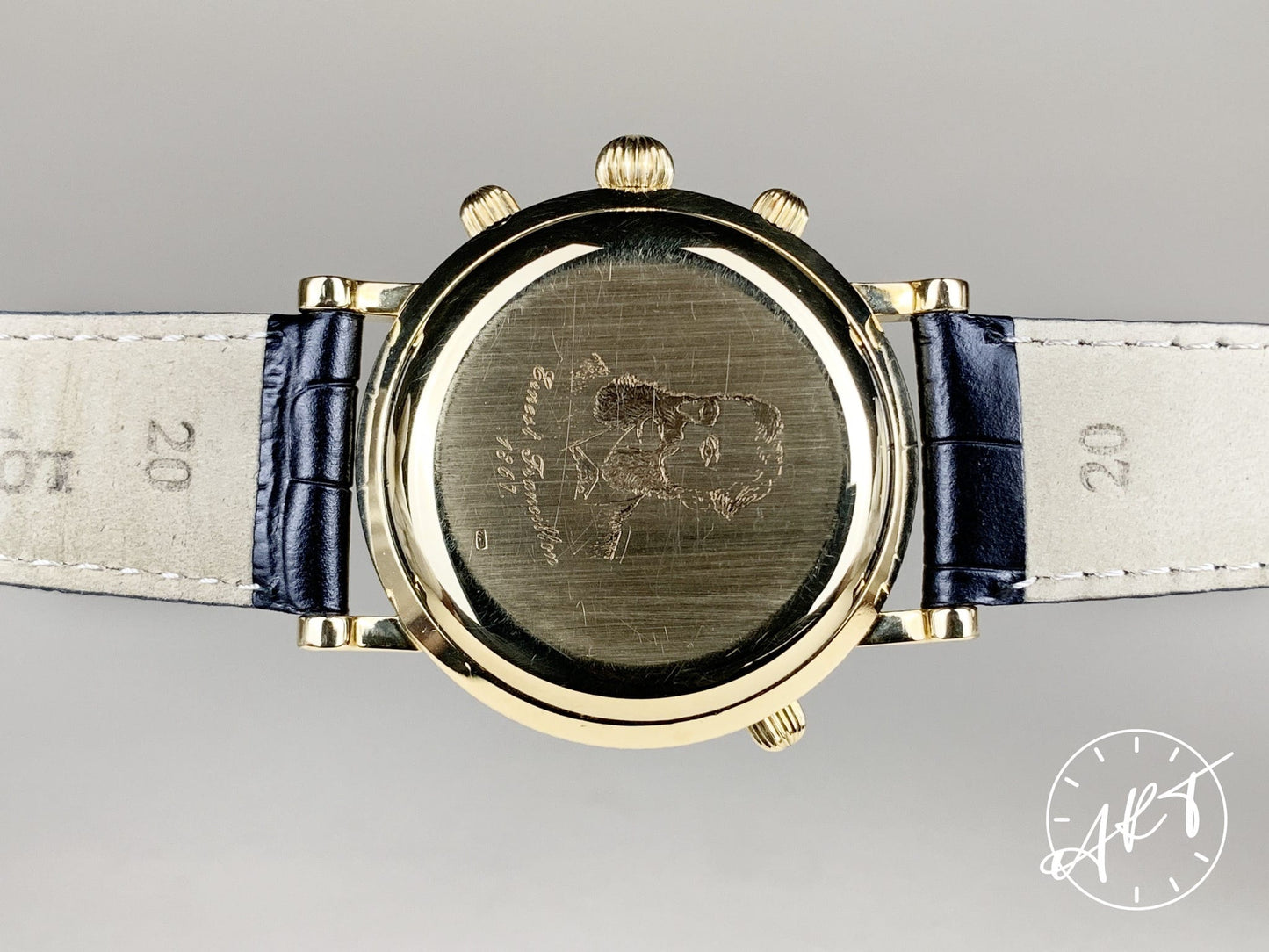 Longines Les Grandes Classiques Double Chrono 18K Gold Ernest Francillon SE Watch