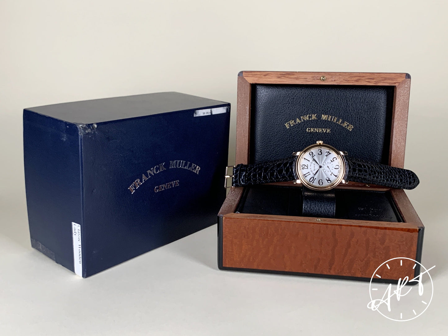 Franck Muller Liberty Cal 2210 Silver Dial SS Auto Watch 7421 B S6 w/ Box