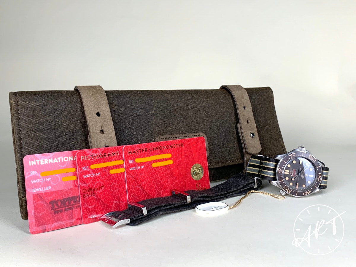 Omega Seamaster 300M Brown Dial “No Time to Die” Titanium 007 Edition Watch BP