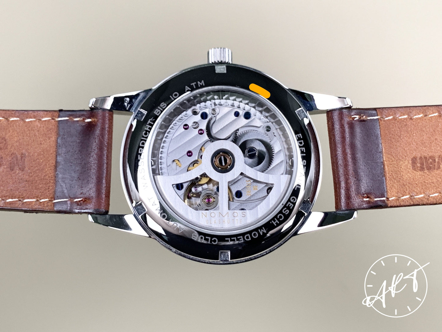 NOMOS Club Silver Dial Stainless Steel Automatic Watch 753