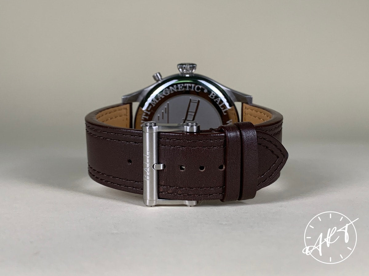 Ball Engineer Master II Black Dial SS Auto Officer Watch NM2038D w/ B&P