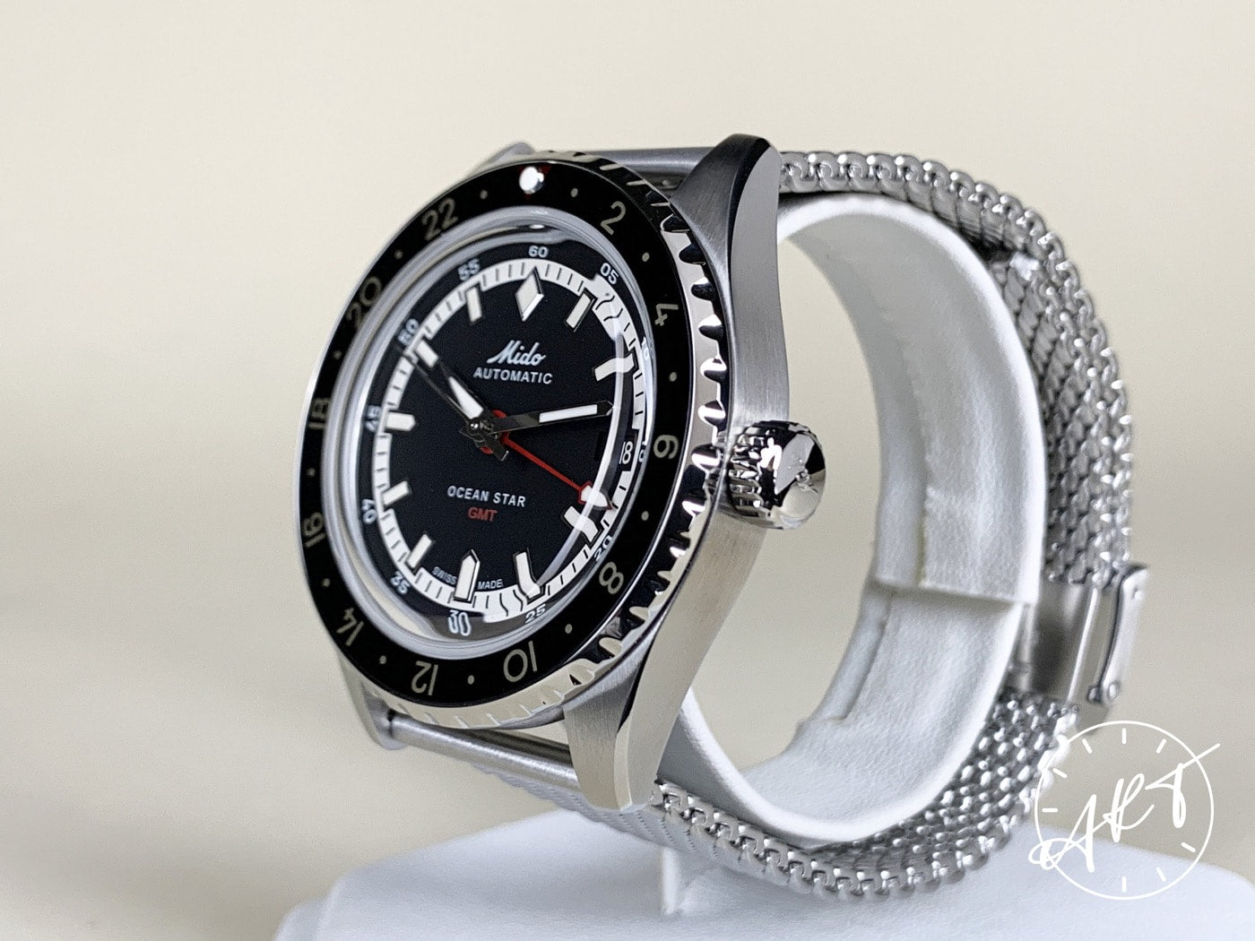 NEW Mido Ocean Star GMT Black Dial SS Hodinkee Ltd Diver Watch BP