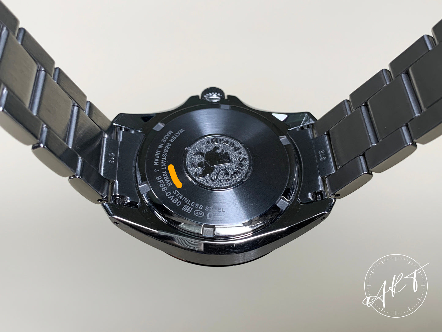 Grand Seiko Sport 9F GMT Black Dial SS Quartz 25th Anniv Watch SBGN003 BP