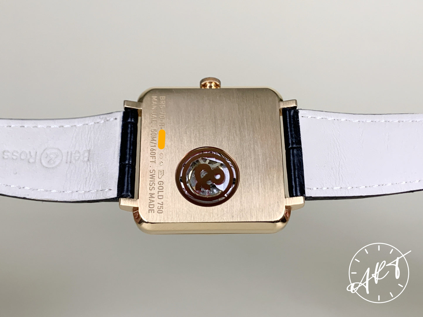 Bell & Ross Instruments Gold & Silver Dial RG 18K RG Auto Watch w/ B&P