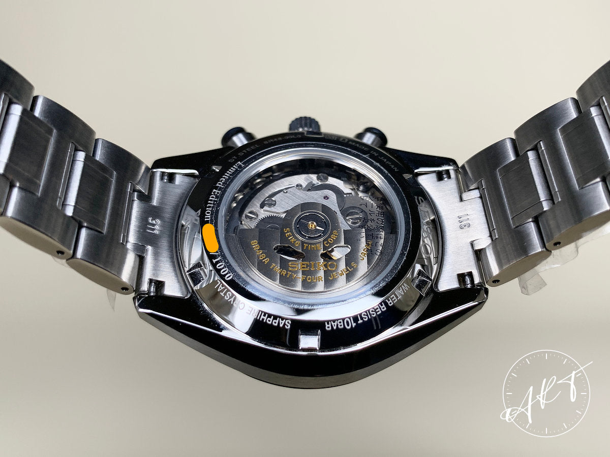 NEW Seiko Prospex Panda Dial SS Auto 50th Anniversary JDM Ltd Watch SBEC005 BP