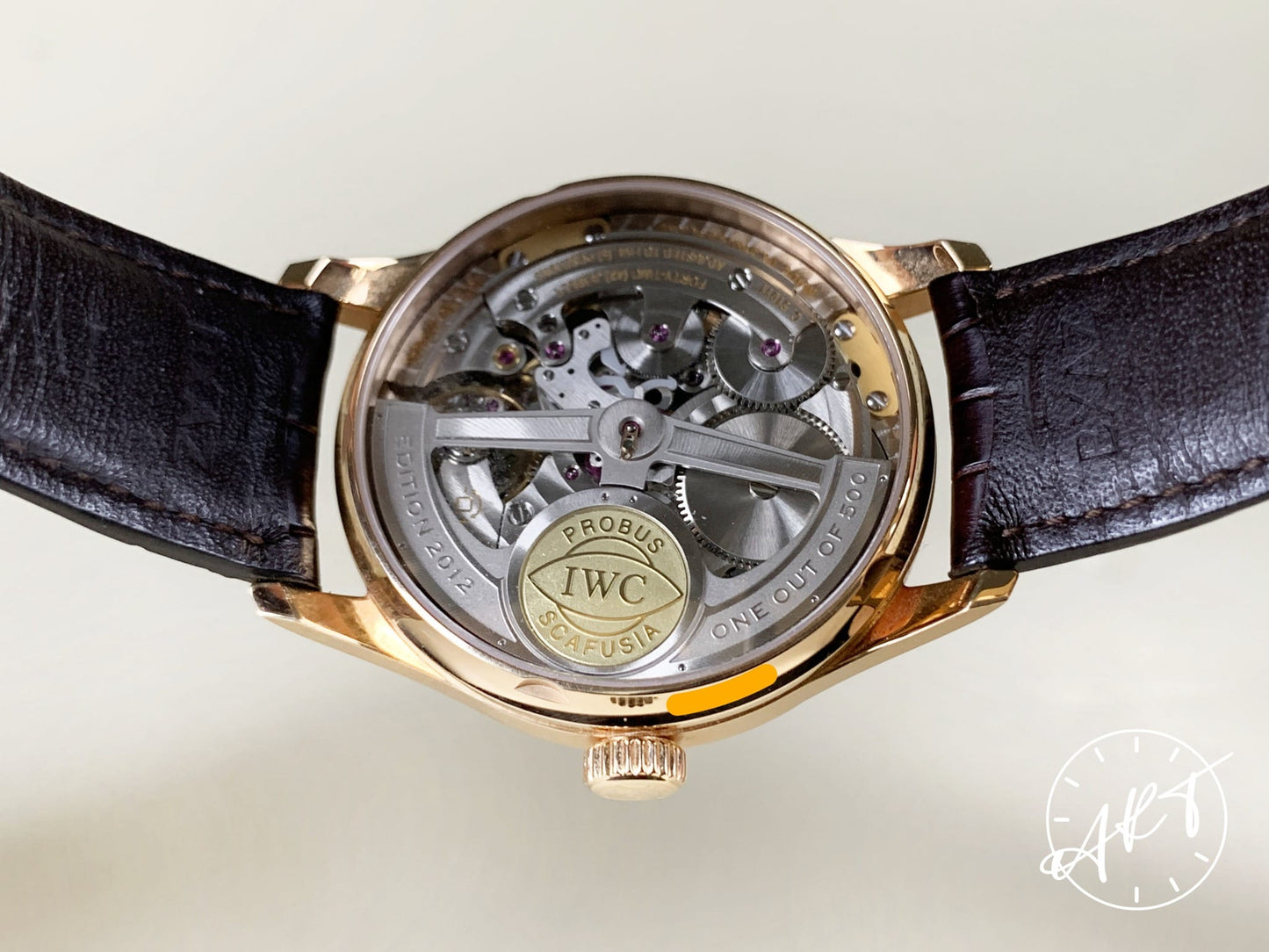 IWC Portuguese Chrono Brown Dial 18K RG Boutique-Only 500 Pcs Ltd Watch BP