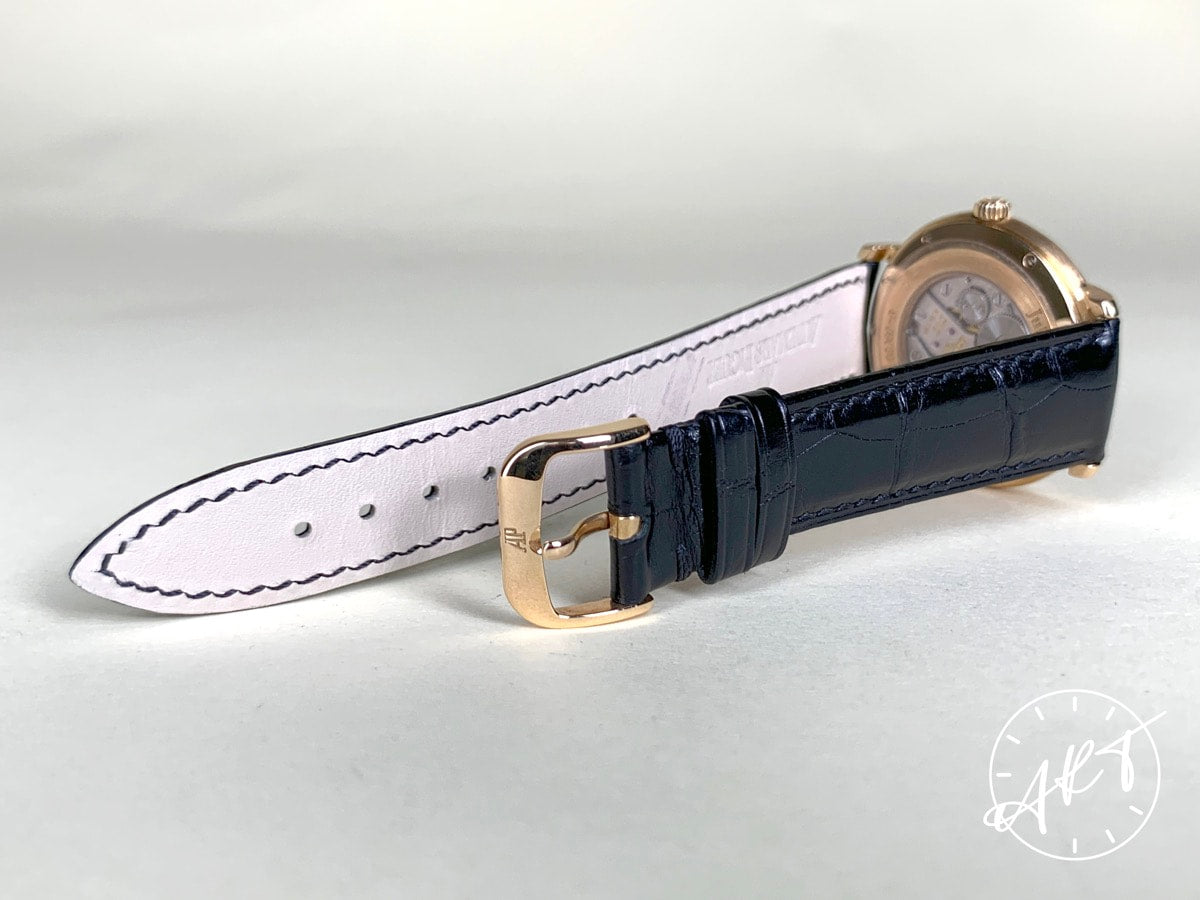 Audemars Piguet Jules Audemars White Dial 18K RG Manual Watch 15056OR w/ Box