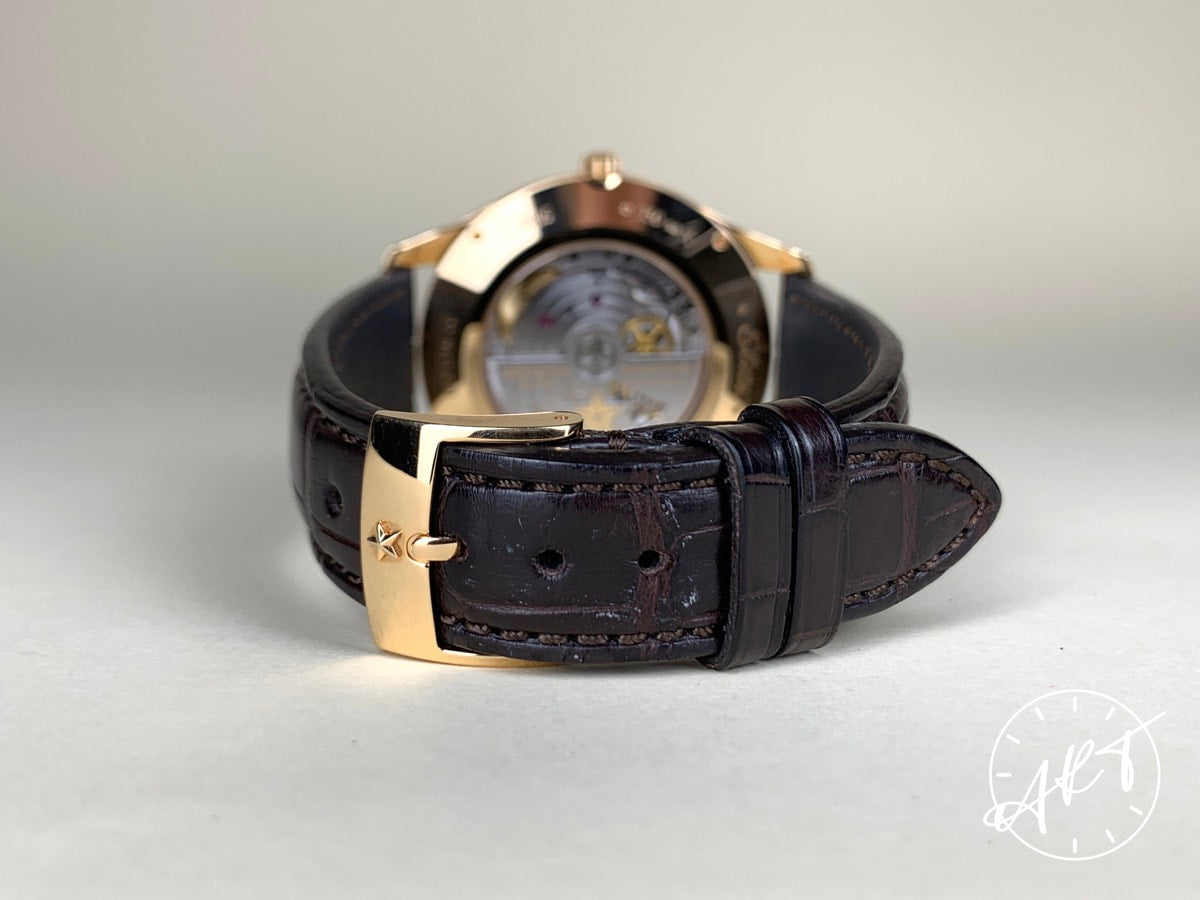 2015 Zenith Captain Central Second Silver Dial 18K Rose Gold Auto Watch w/ B&P