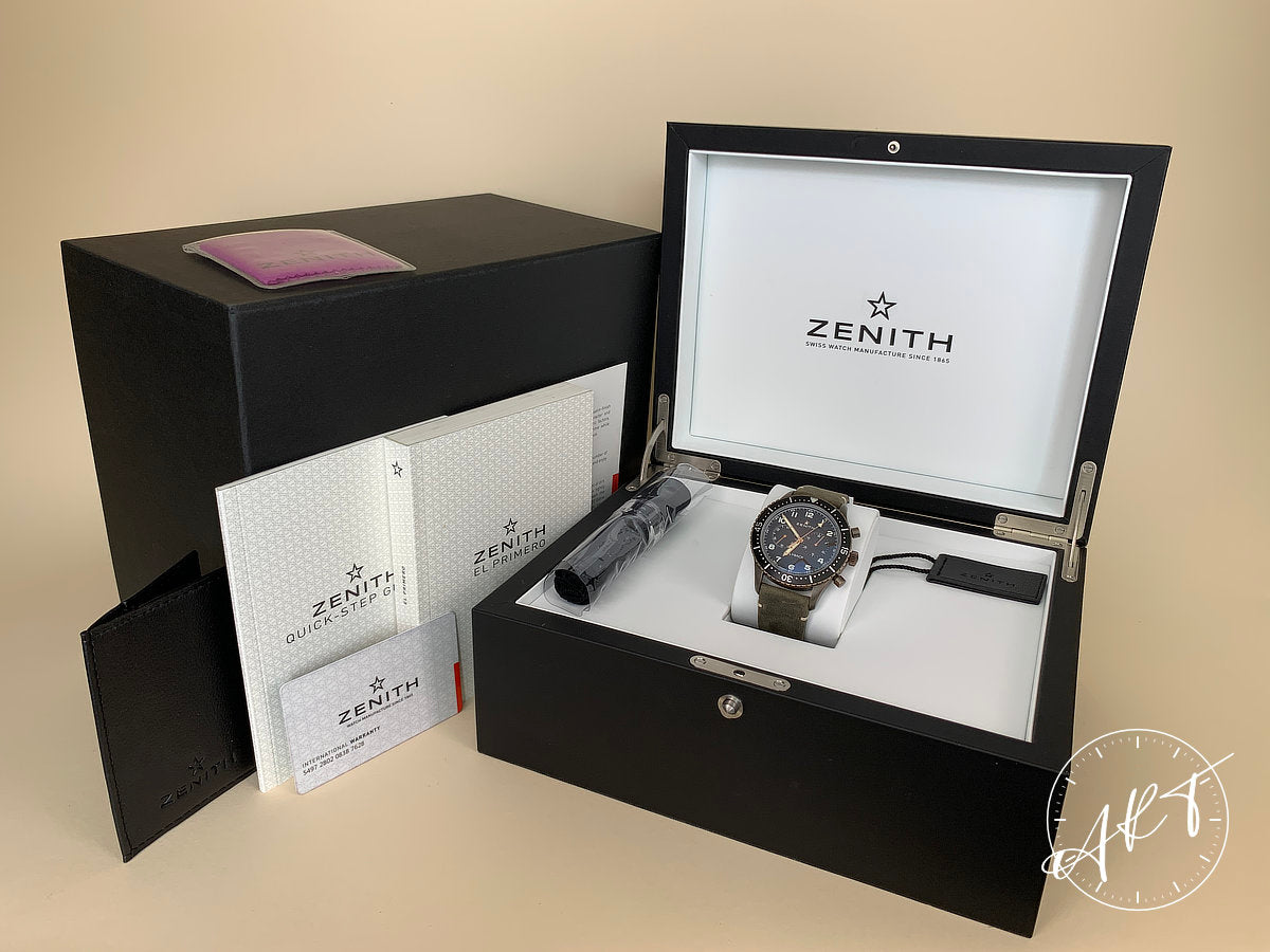 Zenith Pilot Cronometro Tipo CP-2 Flyback Chrono Bronze Dial Bronze Watch BP
