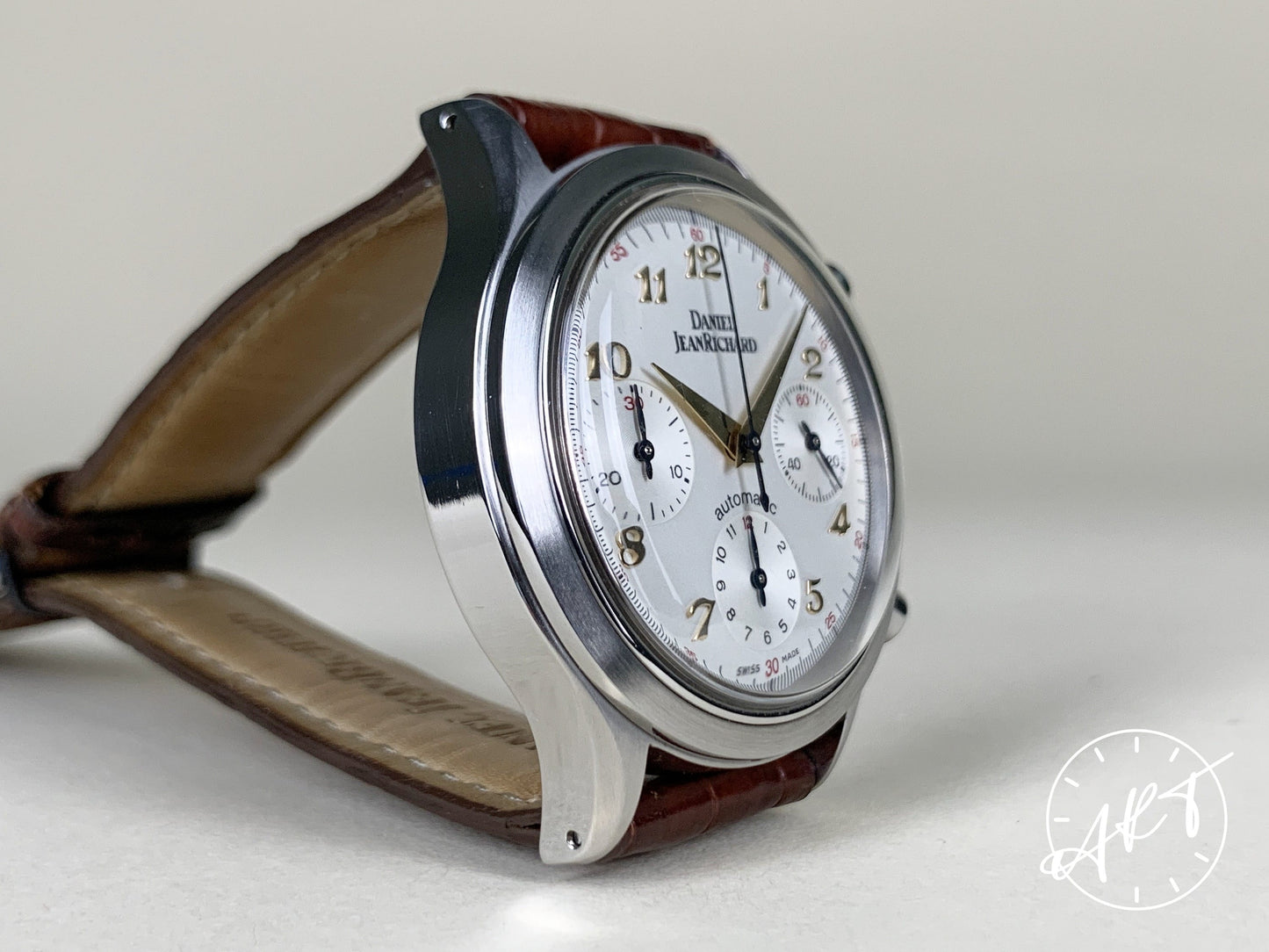 Daniel JeanRichard Highlands Chronograph Silver Dial SS Auto Watch 25005