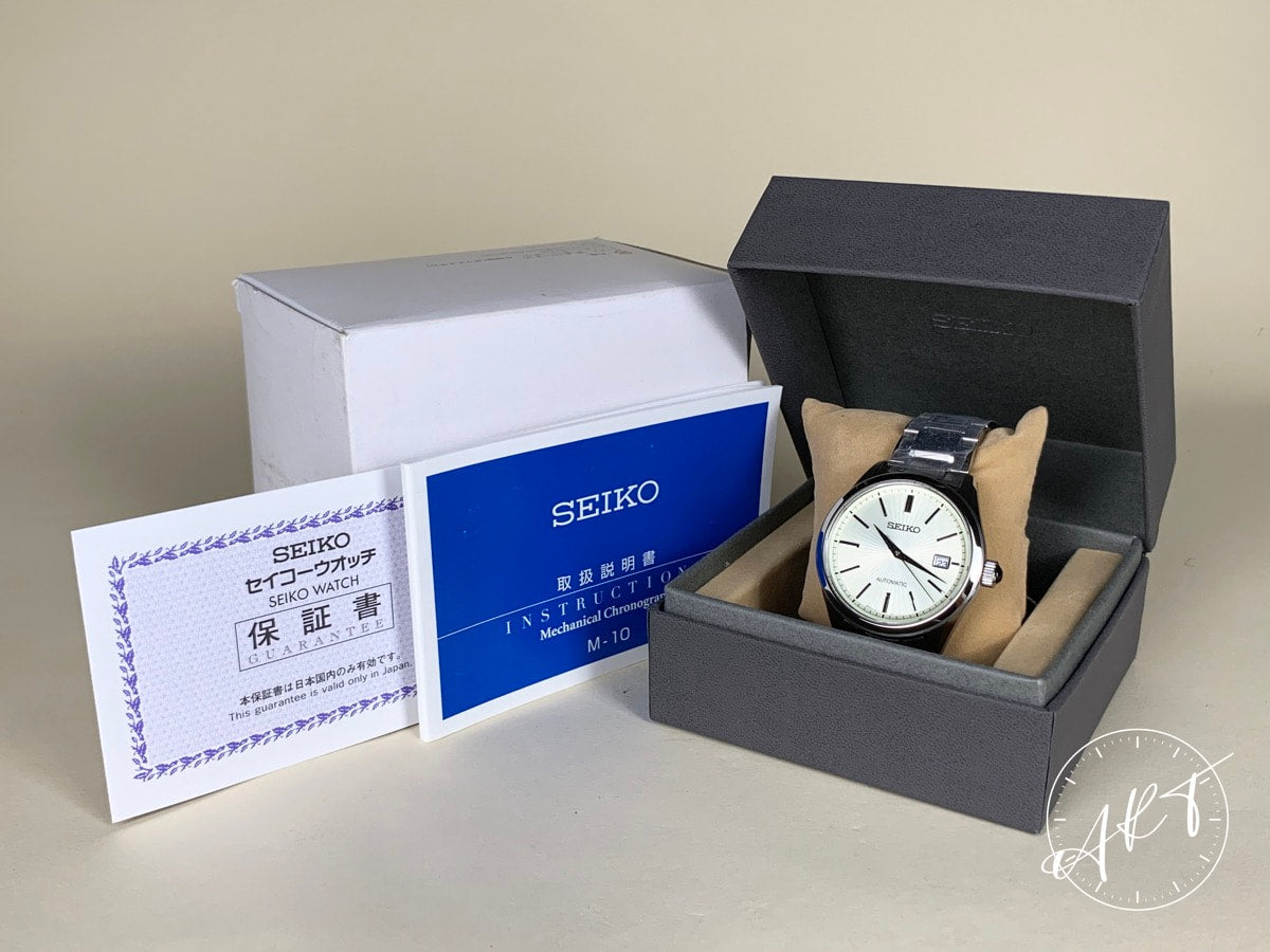 NEW Seiko Brightz Silver Dial Stainless Steel Auto Watch SDGM001 in FULL SET