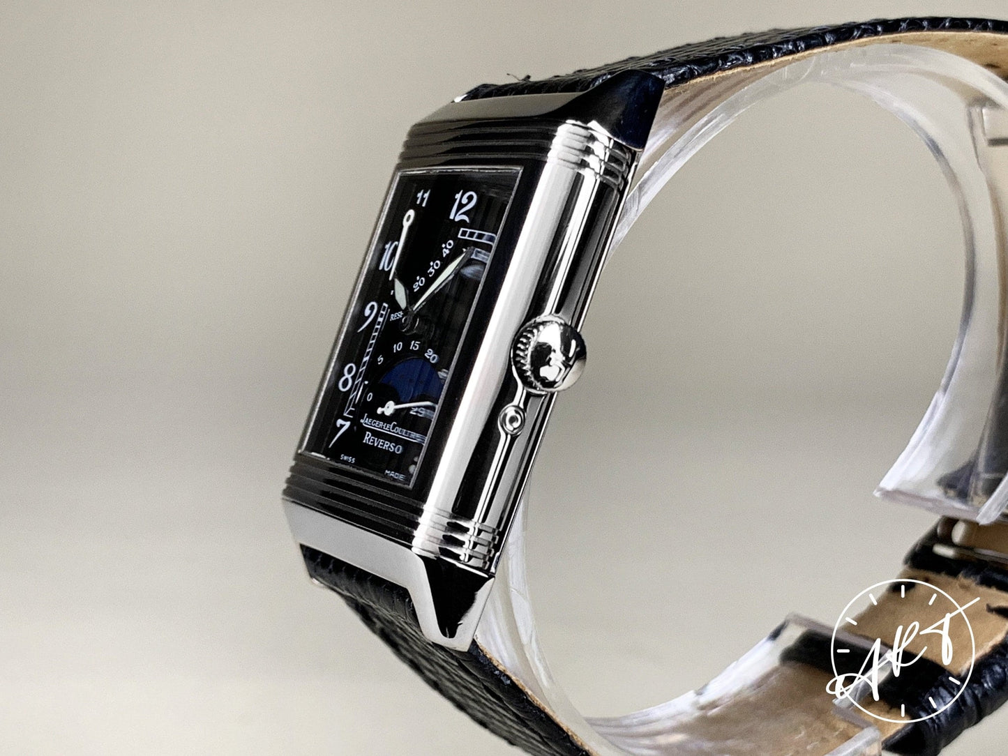 Jaeger-LeCoultre Reverso Grande Moonphase 18K WG Watch Q2753470 BP