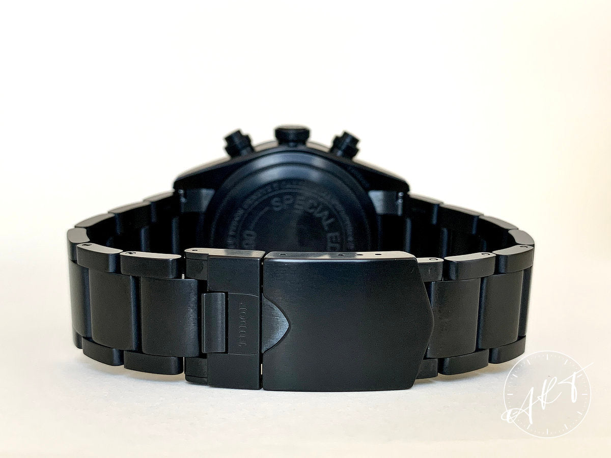 NEW Tudor Black Bay Chrono Dark Black Dial PVD SS Ltd Diver Watch 79360DK BP