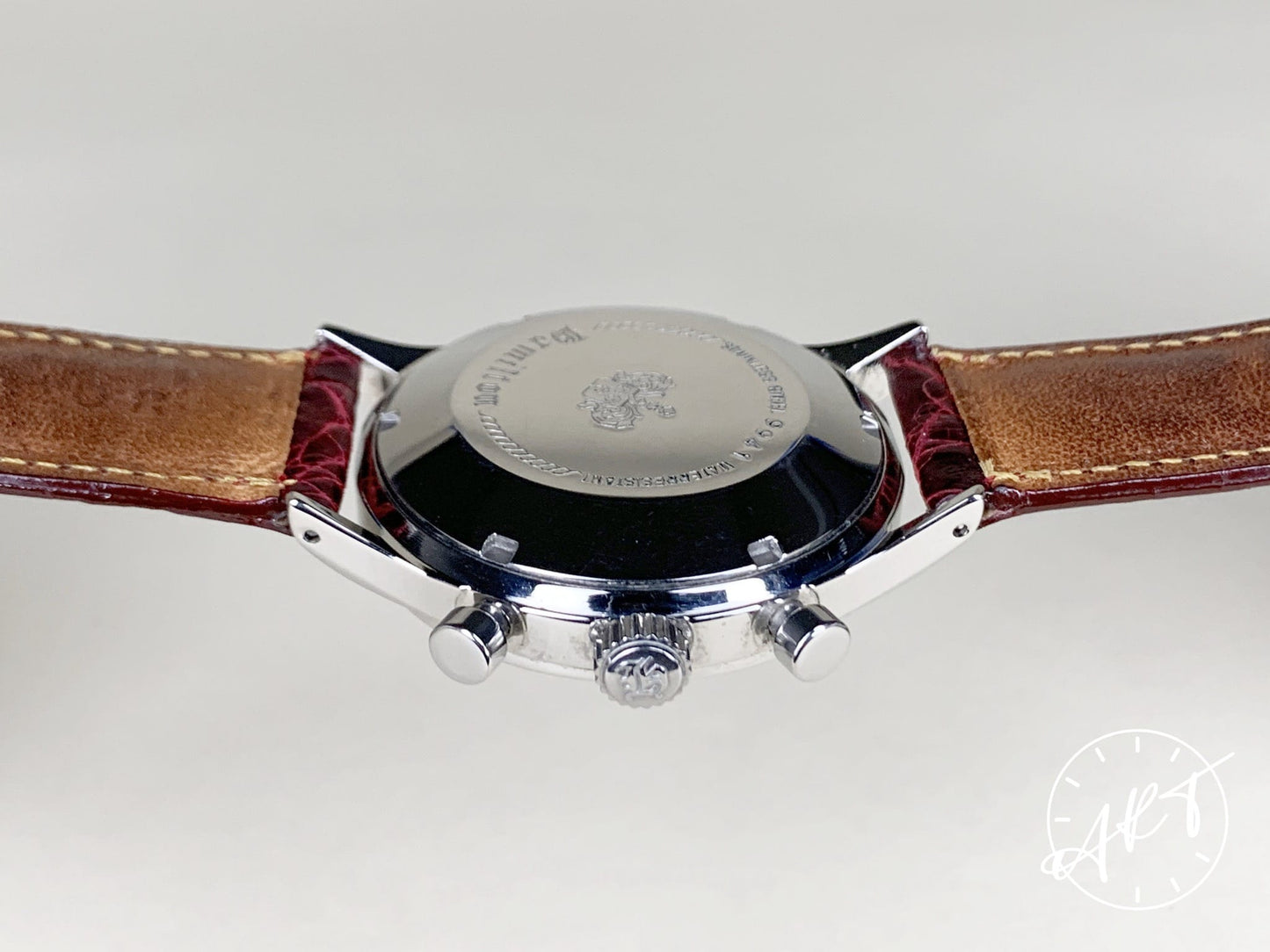 NOS Vintage Hamilton Chrono-Matic Day-Date White Dial SS Auto Watch 9941 w/ B&P