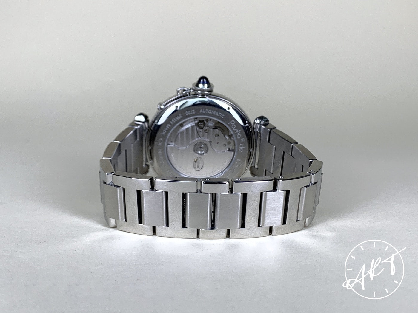 Cartier Pasha Silver Dial Stainless Steel Automatic Watch W31072M7 in FULL SET