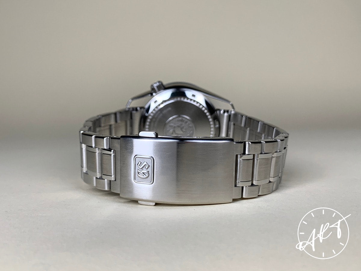 Grand Seiko Sport GMT Blue Dial SS Spring Drive Diver Watch SBGE255 w/ B&P