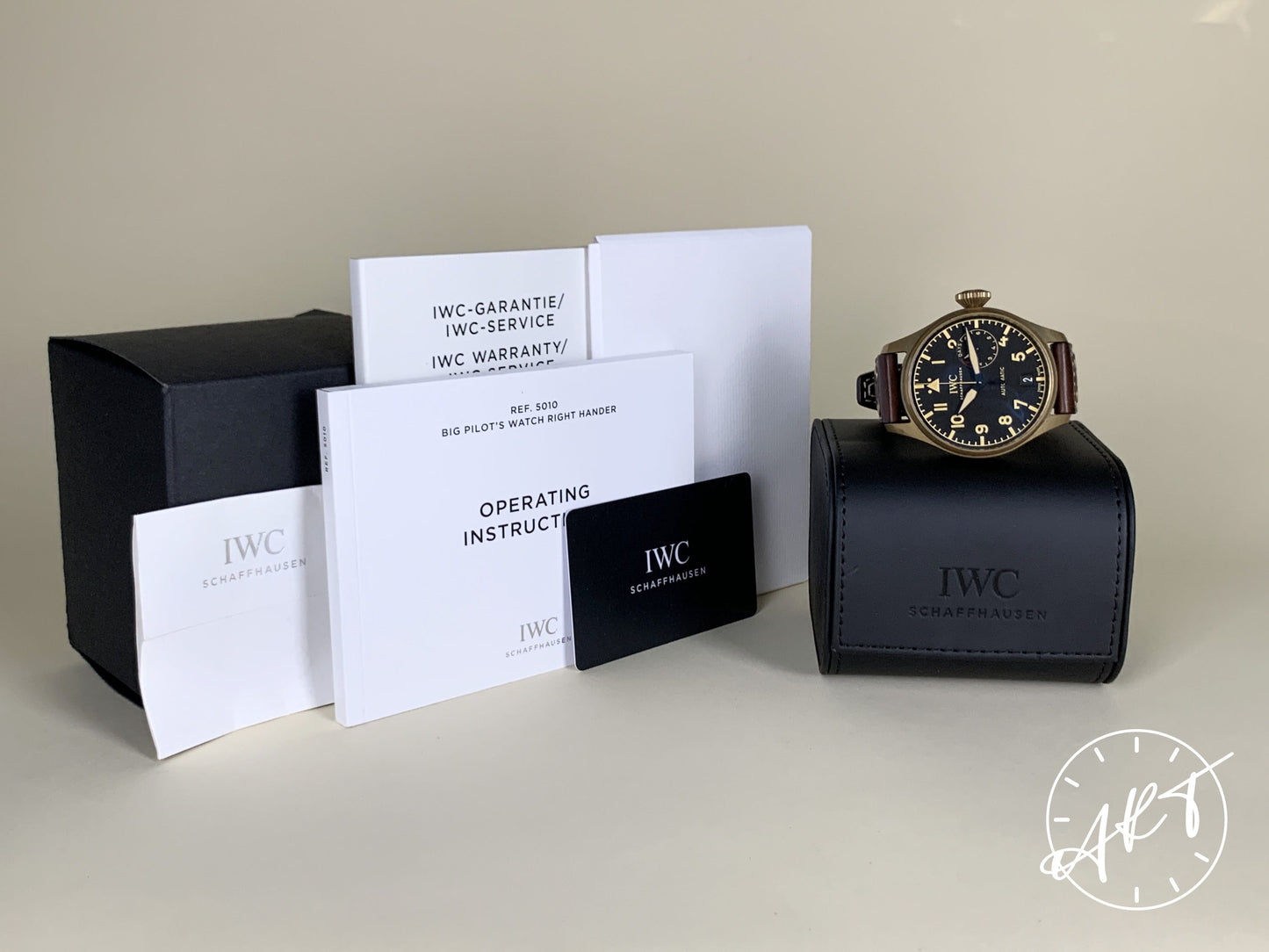 IWC Big Pilot Heritage Bronze Black Dial 1500 Pcs Ltd Watch IW501005 BP