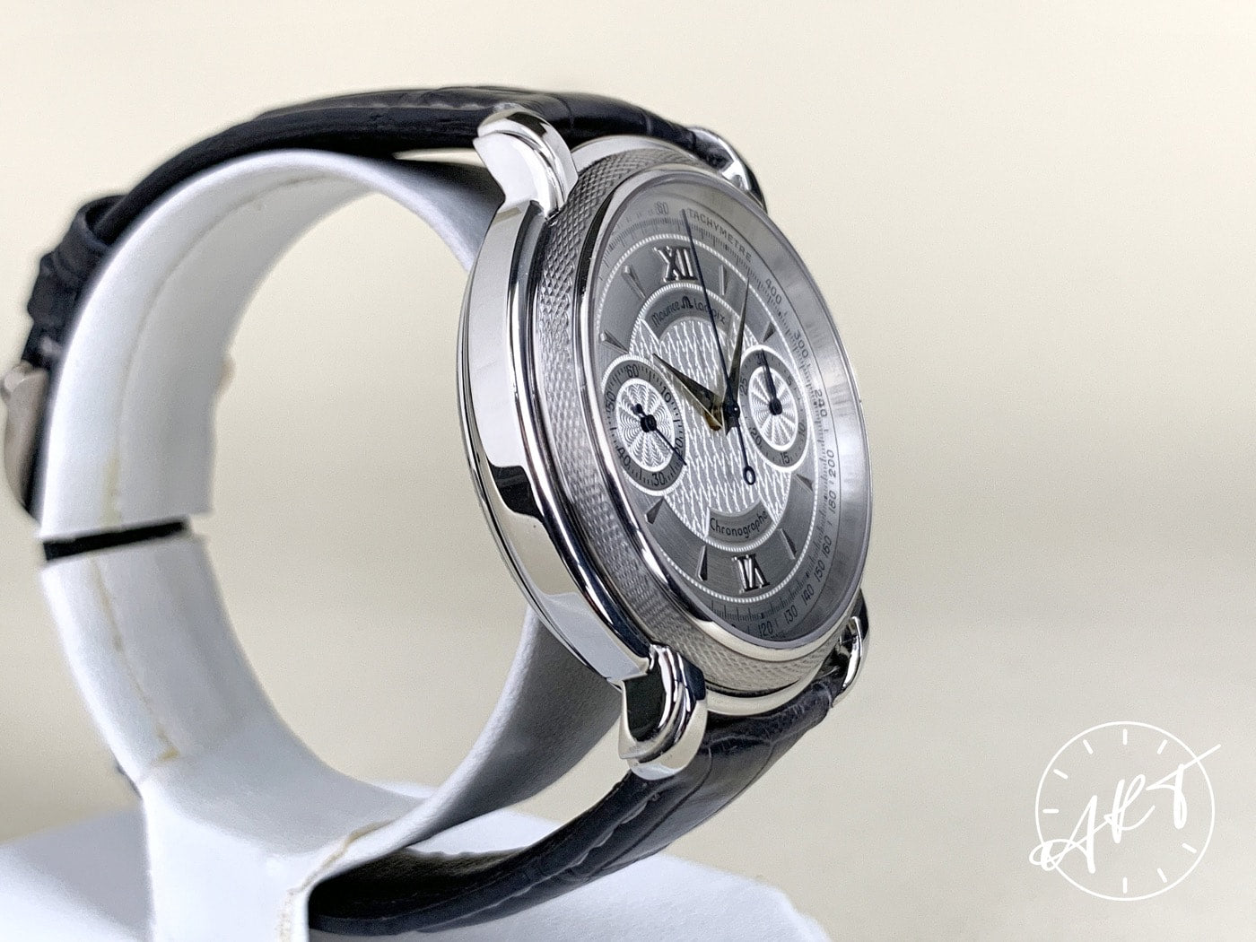Maurice Lacroix Masterpiece ML Chrono Silver Dial Platinum 188 Pcs Ltd Watch BP