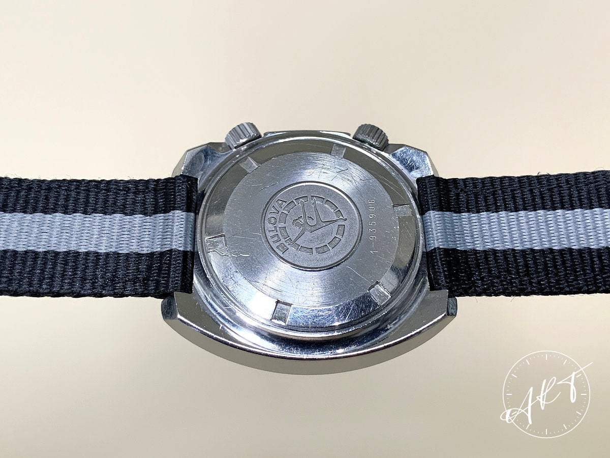 Vintage Accutron Deep Sea 666 Feet Worldtime Multicolor Dial Tuning Fork Watch