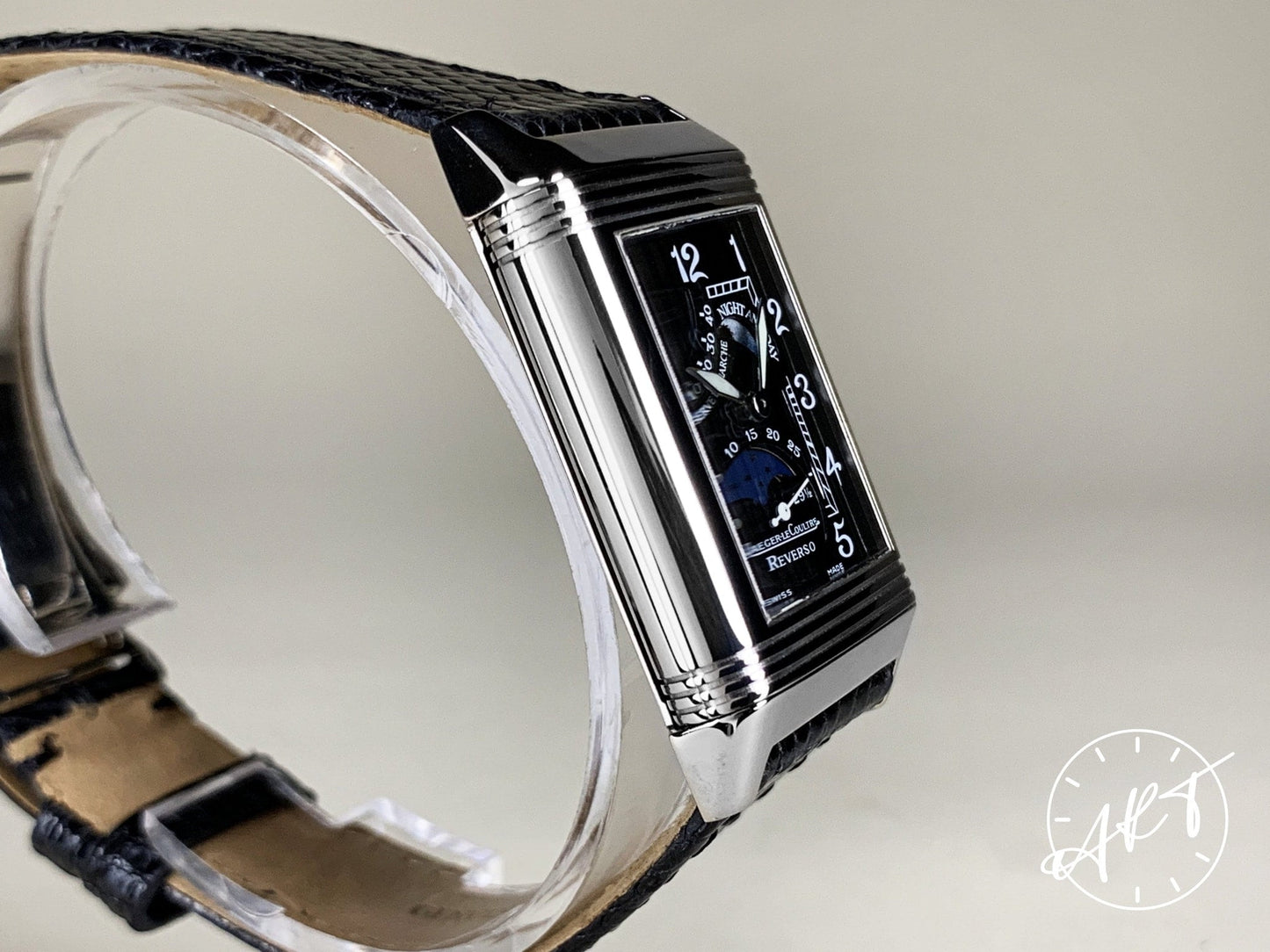Jaeger-LeCoultre Reverso Grande Moonphase 18K WG Watch Q2753470 BP
