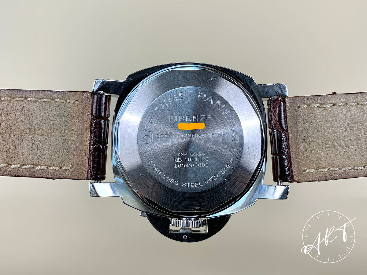 2002 Panerai PAM 88 Luminor GMT Black Dial Acciaio Auto Diver Watch PAM00088 BP