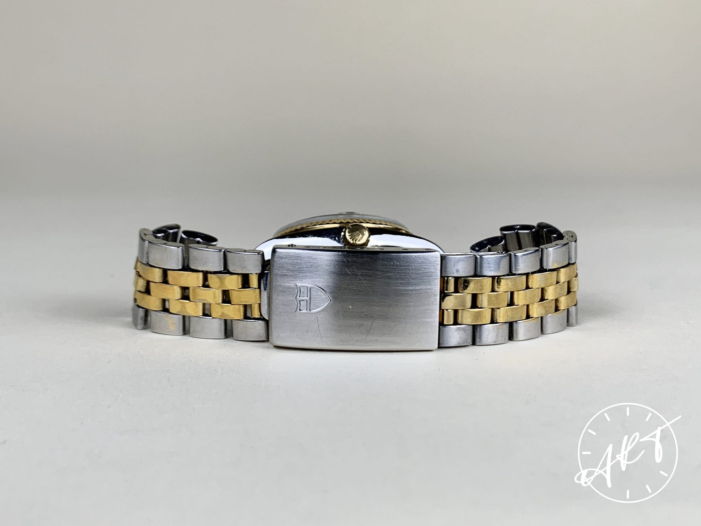1997 Tudor Prince Date Gold Dial Two-Tone 18K Gold & SS Auto Ladies Watch 72033