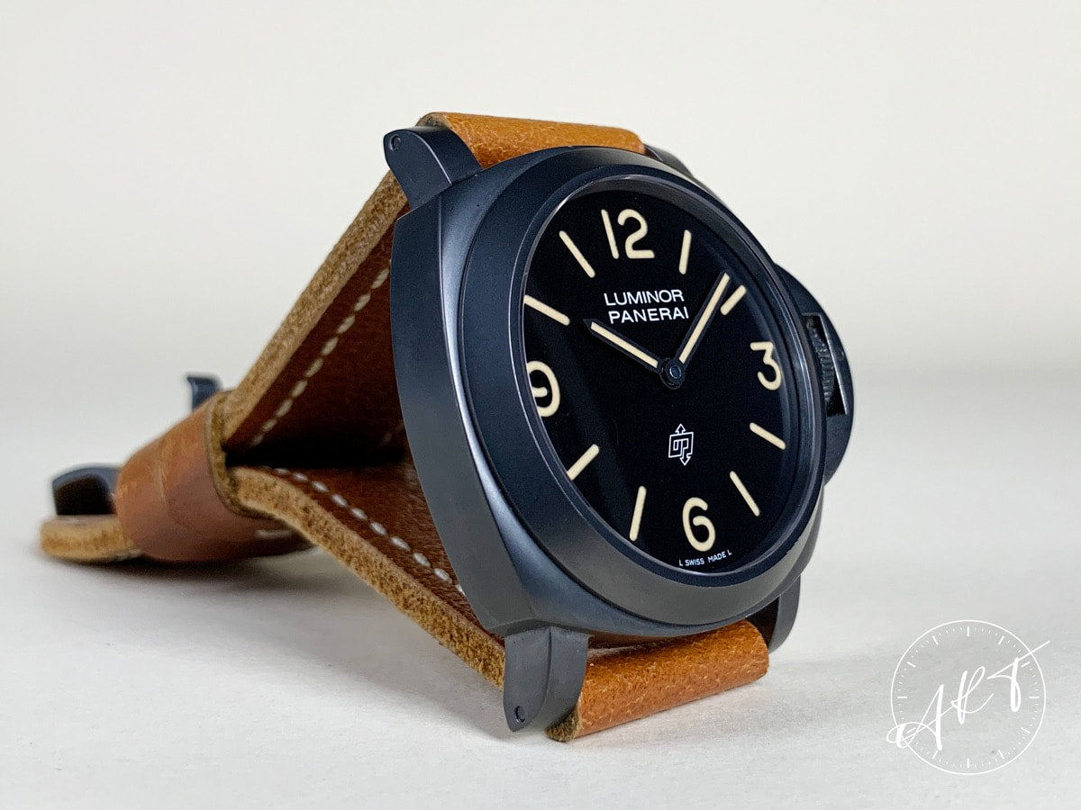 Panerai PAM 360 Luminor Base Logo “Paneristi” Black PVD Ltd Watch PAM00360 BP