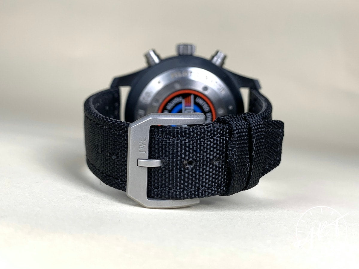 IWC Pilot's Double Chrono Black Dial Ceramic Auto Top Gun Watch IW379901 w/ B&P