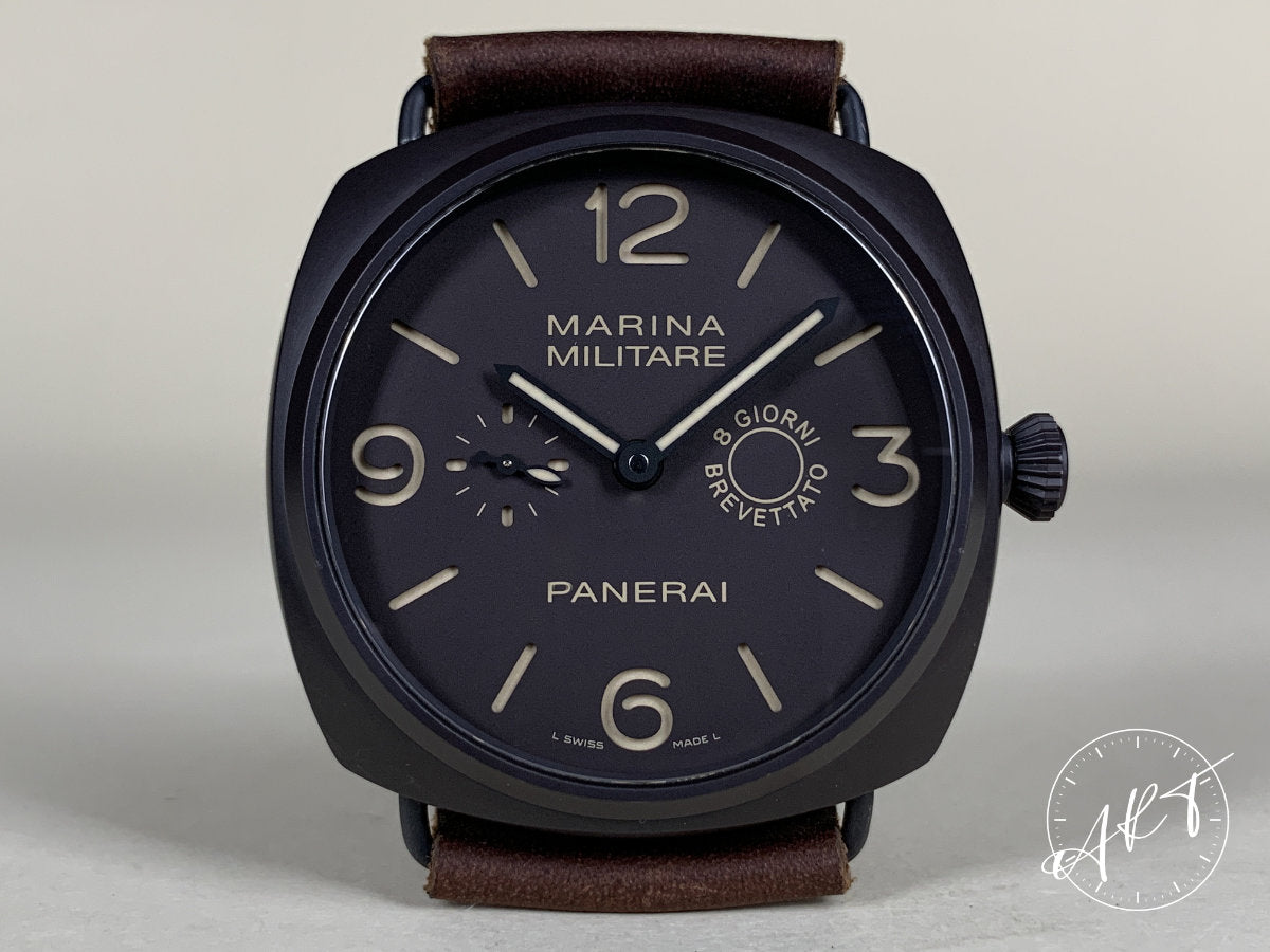 Panerai PAM 339 Radiomir 8 Days Black Dial Composite Ltd Watch PAM00339 BP