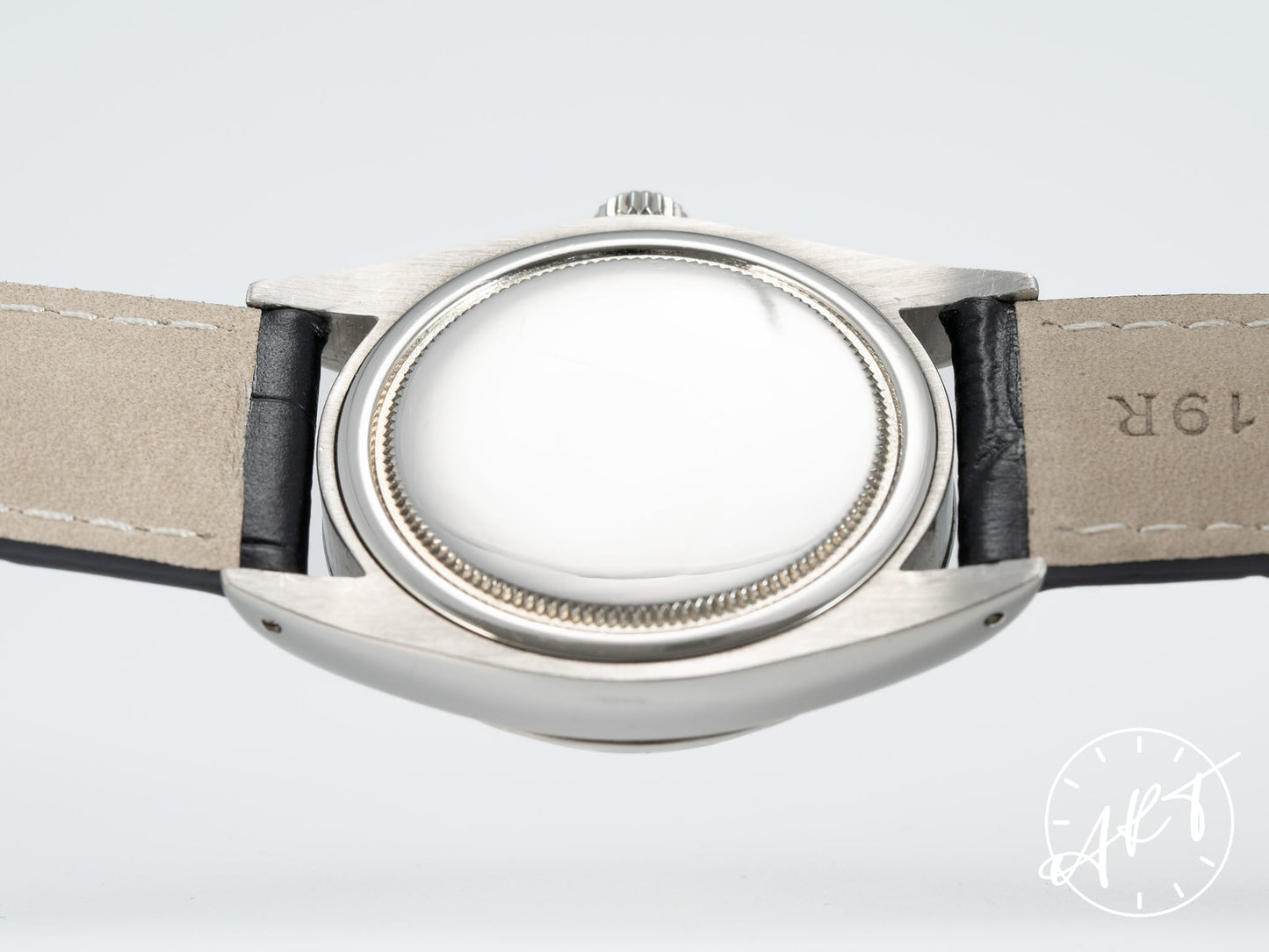 Vintage 1966 Rolex OysterDate Precision Silver Tropical Dial SS Watch 6694