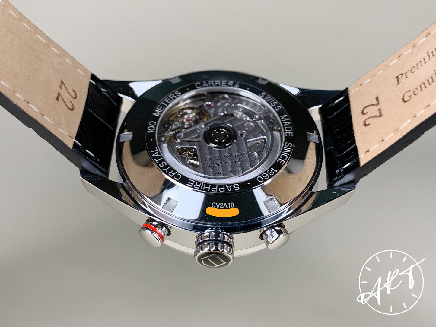 TAG Heuer Carrera Day-Date Chronograph Black Dial SS Auto Watch CV2A10