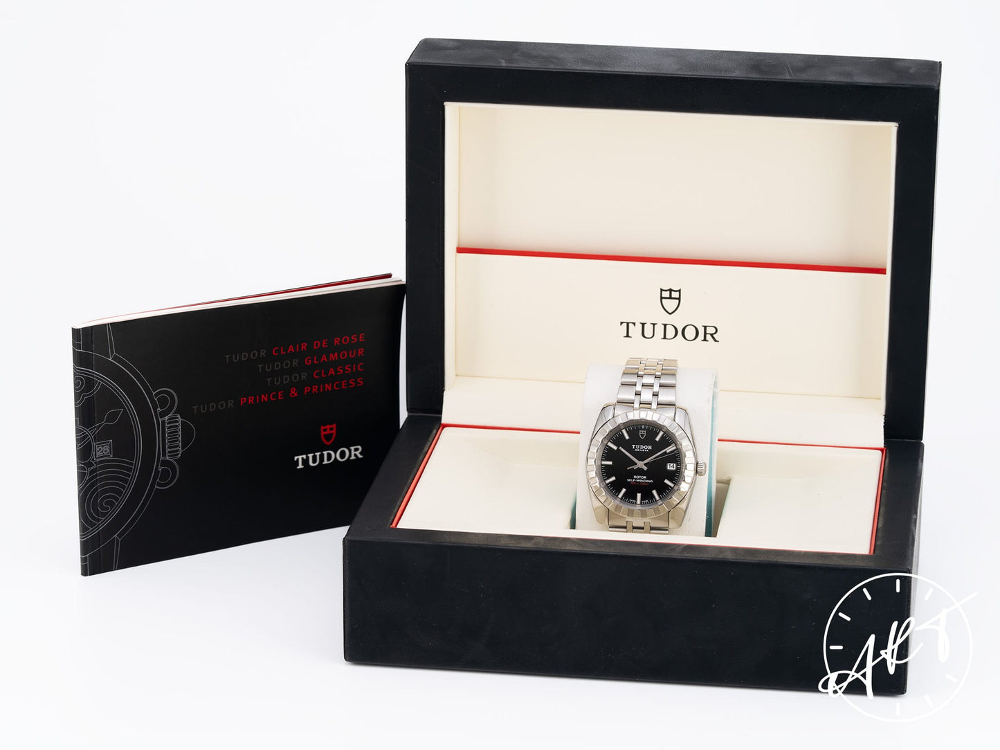 Tudor Classic Date Black Dial Stainless Steel Automatic Watch 21010