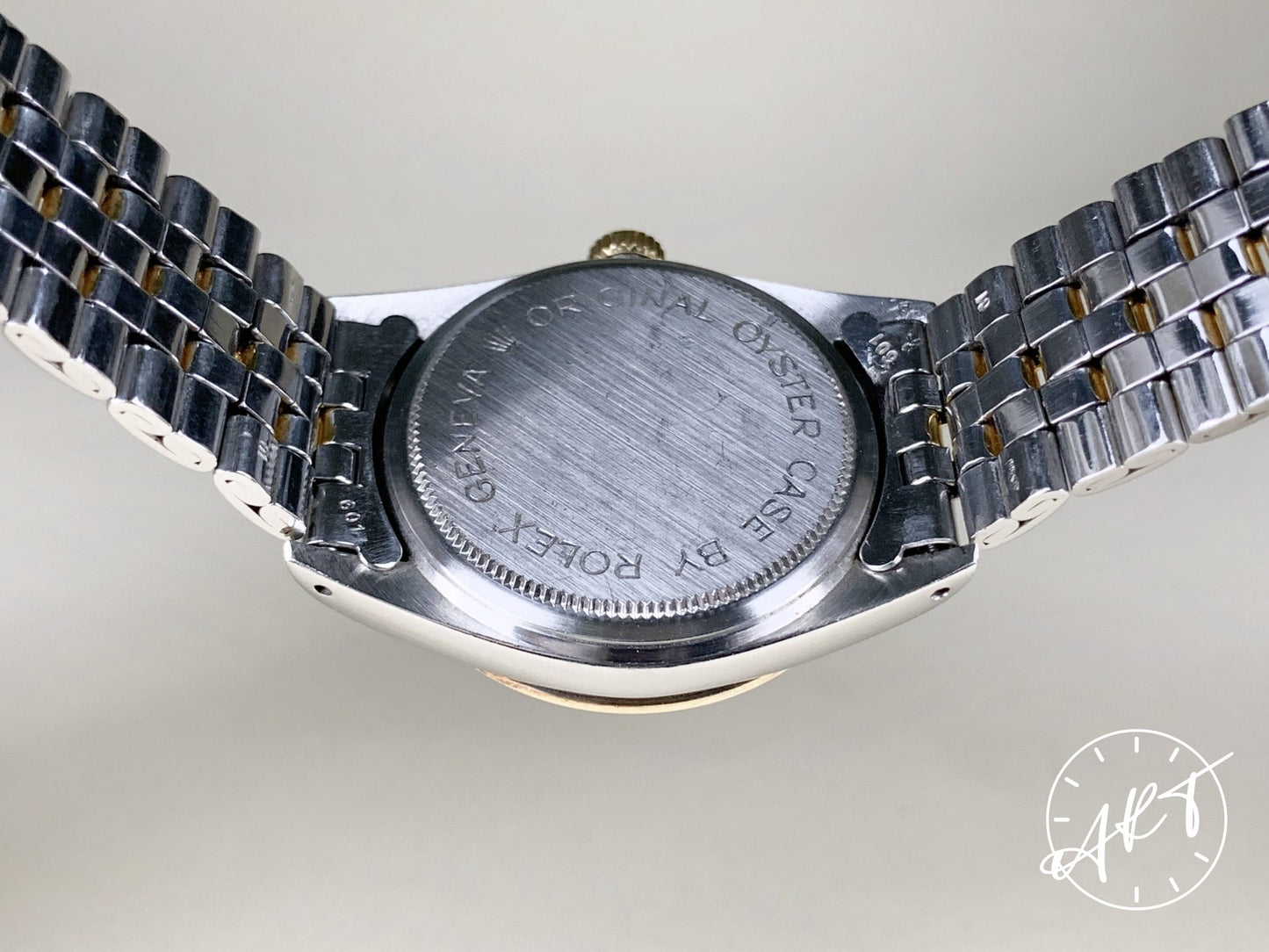 1992 Tudor Prince OysterDate White Roman Dial Two-Tone 18K Gold & SS Watch 72033