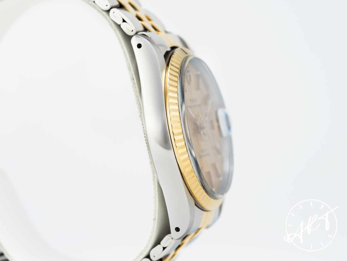 Tudor Prince Oysterdate Gold Dial 18K Gold & Stainless Steel Auto Watch 74033