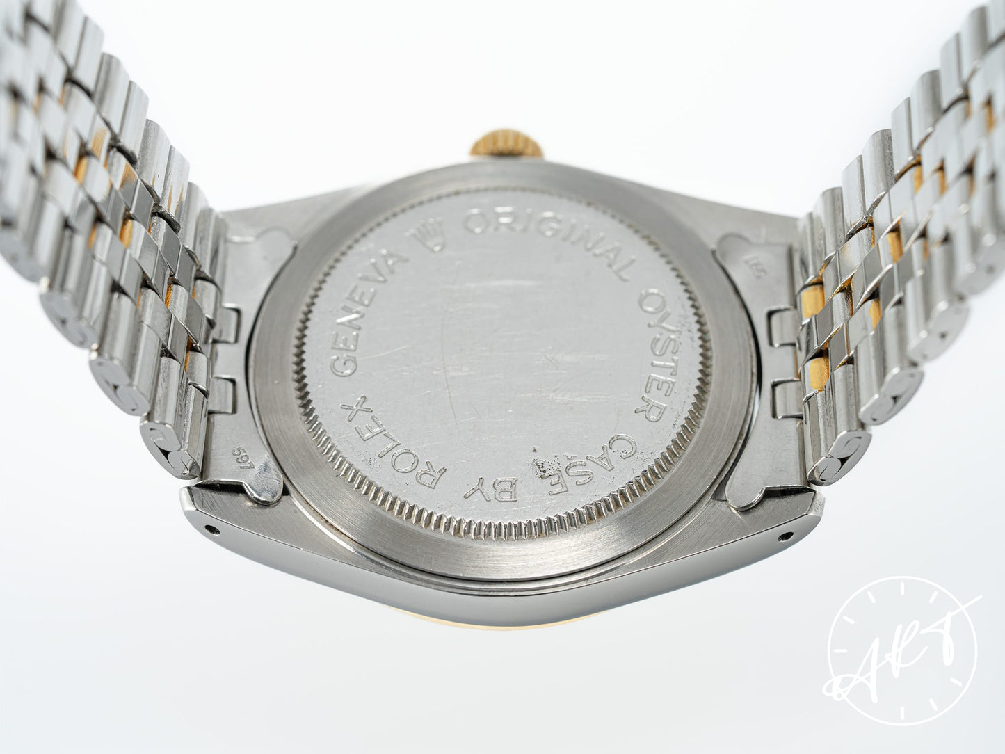 Tudor Prince Oysterdate Gold Dial 18K Gold & Stainless Steel Auto Watch 74033