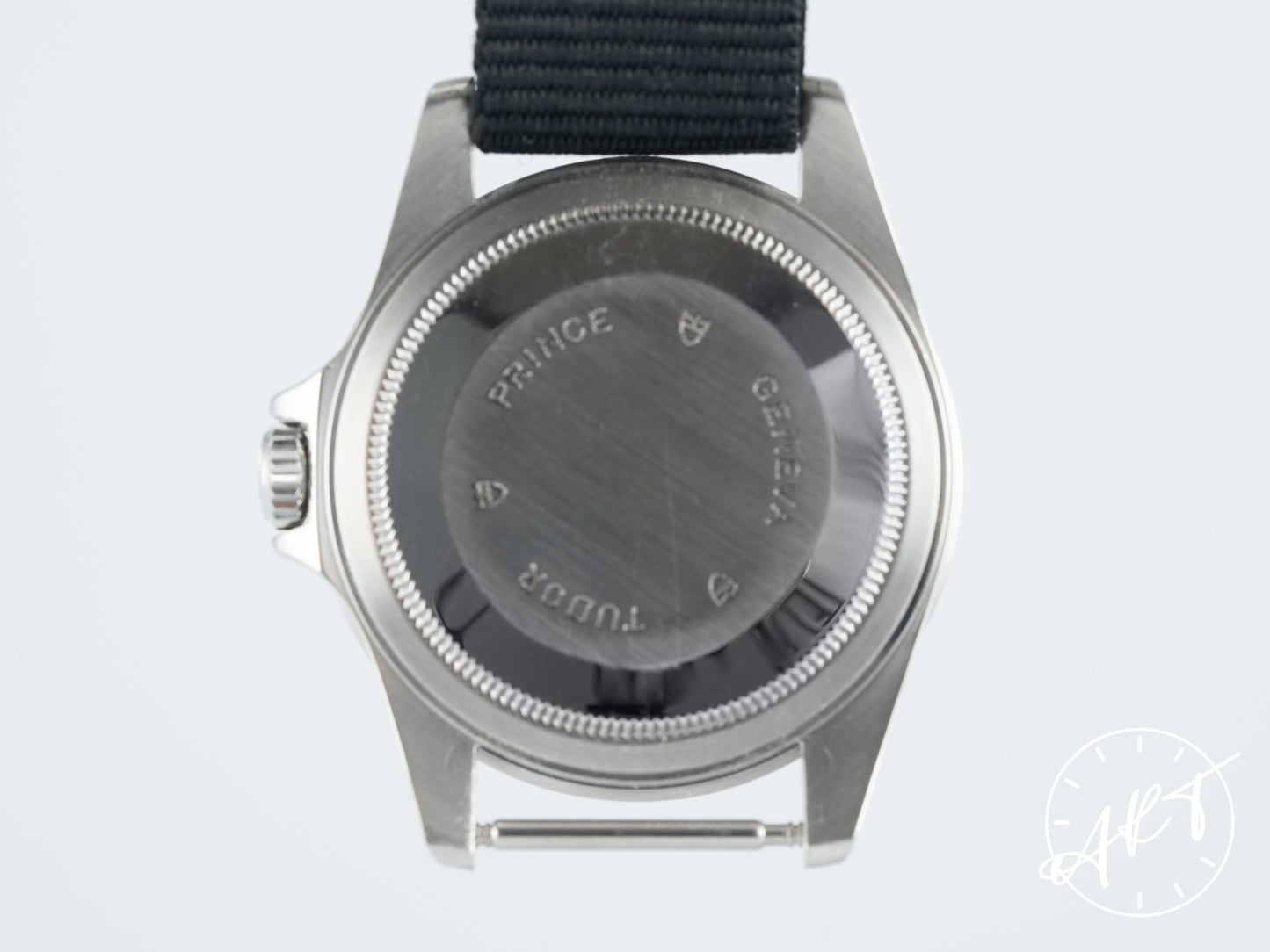 1999 Tudor Prince Date Submariner Black Dial SS Auto Diver Watch 75190 w/ Box