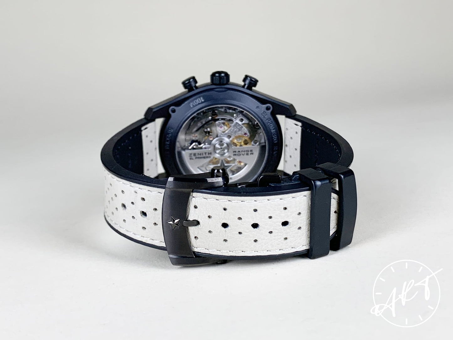 Zenith Chronomaster Cal 400 B Gray Dial Ceramic Auto Range Rover SE Watch w/ B&P